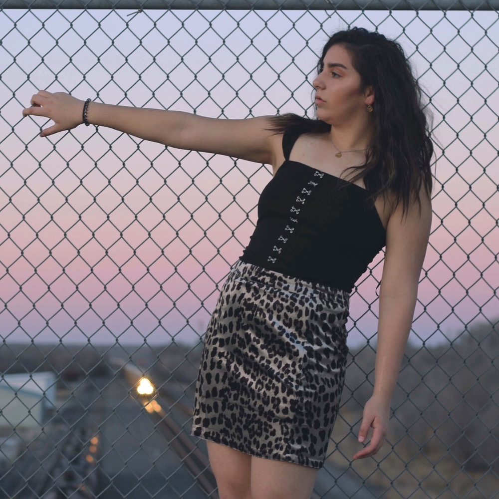 Leopard Skirt